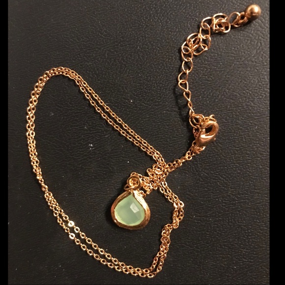 Jewelry - Blue / Green Gemstone Necklace NWT